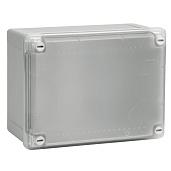 Коробка распределительная открытой установки 150х110х70мм с гладкими стенками, прозрачная крышка, IP56, код 54020 DKC