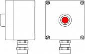 Взрывозащищенный корпус из алюминия 120x120x90мм (1Ex d e IIC T6 Gb X / Ex tb IIIB T80°C Db X / IP66) Температурный режим Т640°C Количество элементов управления:Контактный блок 1NC/1NO + Кнопка P1 Красная 1 шт. Количество клемм:ВводыСторонаC:Взрывозащищен