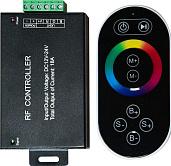 Контроллер для светодиодной ленты с П/У черный, 18А 12-24V (подходит для LS606.607) 21557 Feron