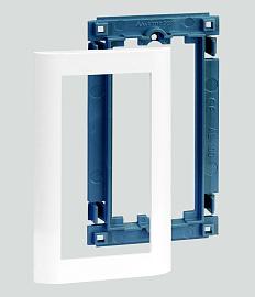 Рамка монтажная на 1 S-модуль, (суппорт+рамка), SC, белый, SAL100-9, Simon