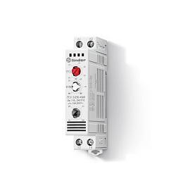 Термостат-гигростат щитовой 1NO 10A модульный, ширина 17.5мм IP20 7T5102304360PAS / 7T.51.0.230.4360PAS Finder