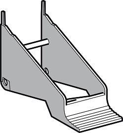 Скоба-держатель RSB RSZR215 TE Schneider Electric