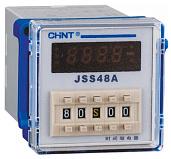 Реле времени JSS48A 8-контактный одно групповой переключатель многодиапазонной задержки питания AC/DC100V~240V 300084 CHINT