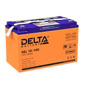 Аккумулятор свинцово-кислотный (аккумуляторная батарея)  12 В 100 А/ч GEL 12-100 DELTA