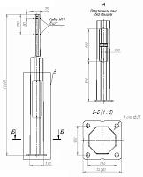 Опора ОГКлф 10 метров (К240-180-4х25)-ц В00004485 Пересвет