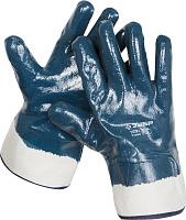 Перчатки  рабочие с полным нитриловым покрытием, размер L (9) ЗУБР 11270-L