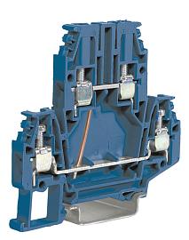 DBC.4/CI/ (Ex)i Клемма проходная 4 кв.мм., 2 уровня, уровни перемкнуты, винт ZDB517 DKC