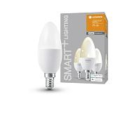 Лампа светодиодная 5Вт E14 2700К 470лм диммируемая LEDVANCE SMART+ B WiFi 4058075485891