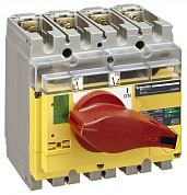 Выключатель-разъединитель INV100 4п красно-желтый 31181 SE