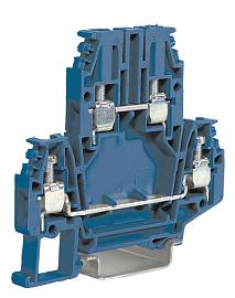 DBC.4 (Ex)i Клемма проходная 4 кв.мм., 2 уровня, винт ZDB500 DKC
