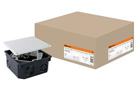 Распаячная коробка СП 110х110х50мм, крышка, клеммник, IP20, SQ1402-0016 TDM
