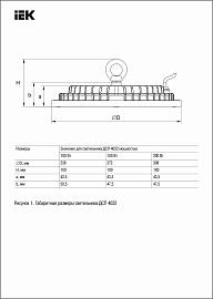 Светильник светодиодный 100Вт ДСП 4022 4000К IP65 LT-DSP0-4022-100-40-K02 IEK ++