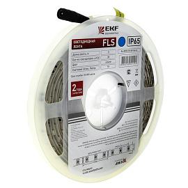 Светодиодная лента FLS-5050-RGB 60 сд/м 14,4Вт 12В IP65 5м RGB Proxima fls-5050-60-65-5m-RGB EKF