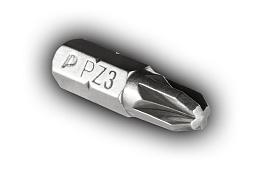 Бита магнитная для шуруповерта "Профи" PZ-3х25мм (2шт), блистер ПРАКТИКА 035-639