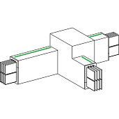 Секция тройниковая плашмя KRA3200TD4B Schneider Electric