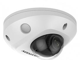 Камера видеонаблюдения (видеокамера наблюдения) уличная компактная IP 4Мп с Wi-Fi, EXIR-подсветкой до 30м, объектив 2.8мм DS-2CD2543G2-IWS(4mm) Hikvision