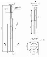 Опора ОГКф 5 метров (К170-130-4х14)-ц В00000170 Пересвет