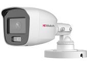 Камера видеонаблюдения (видеокамера наблюдения) аналоговая уличная цилиндрическая 2Мп HD-TVI с технологией ColorVu DS-T200L (2.8 mm) HiWatch