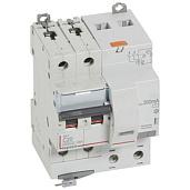 Выключатель автоматический дифференциального тока АВДТ DX3 20А 2П двухполюсный C 300мА 10кА 4 модуля 411173 Legrand