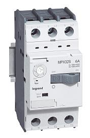 Выключатель автоматический для защиты электродвигателей MPX³ T32S 4A 100kA 417307 Legrand