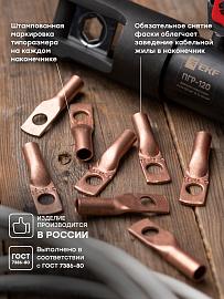 Наконечник медный ТМ 35-10-9 PROxima tm-35-10-9 EKF