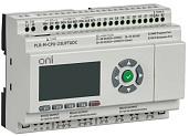 Микро программируемый логический контроллер ПЛК PLR-M. CPU DI10/PT3/DO08(R)/02(T) 24В DC  PLR-M-CPU-23UPTADC ONI