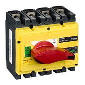 Выключатель-разъединитель INS250 200A 4п красно-желтый 31123 SE