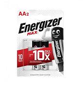 Батарейка (элемент питания) LR6 MAX E91/AA BP2 Alkaline 8 Energizer