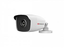 Камера видеонаблюдения (видеокамера наблюдения) аналоговая уличная цилиндрическая 2Мп HD-TVI с EXIR-подсветкой до 40м HiWatch DS-T220 (2.8 mm)