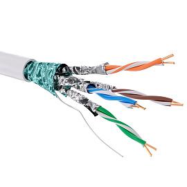 Кабель витая пара CAT 6, F/FTP, нг(А)-HF, белый RN6FFA01WH DKC