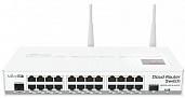 Коммутатор (маршрутизатор) 24x1Gbit портов, 1 SFP Cloud Router Switch CRS125-24G-1S-2HnD-IN (RouterOS L5) Mikrotik