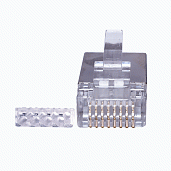 Коннекторы SUPRLAN 8P8C FTP 6 3U (RJ-45) уп. 100шт 10-0202