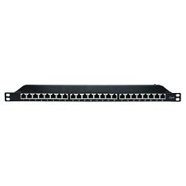 Патч-панель 19", 0.5 U,CAT6, 24 порта RJ45, экранированная RN6PPF2405 DKC