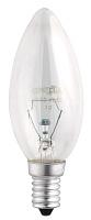 Лампа накаливания 60Вт свеча ДС B35 240V 60W Е14 clear прозрачная   .3320553 Jazzway