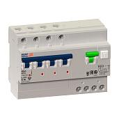 Выключатель автоматический дифференциального тока АВДТ 40А 4П четырехполюсный характеристика C 30мА VD63 OptiDin 103480 КЭАЗ
