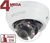 Камера видеонаблюдения (видеокамера наблюдения) IP купольная внутренняя 4Мп, 12В/24В/PoE, microSDXC (до 128 ГБ) Beward BD4640DR (3.6 мм)