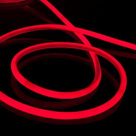 Комплект гибкого неона круглого красного 10 м 9,6 Вт/м 144 LED 2835 IP67 16мм LS003 220V a047020 Elektrostandard
