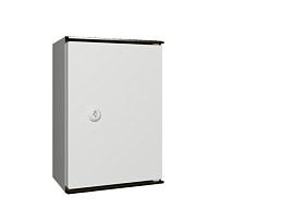 KS Пластиковый распределительный шкаф 200x300x150мм с монтажной панелью, глухая дверь 1423500 Rittal