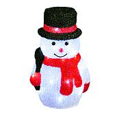 Фигура светодиодная ULD-M1827-030/STA WHITE IP20 SNOWMAN-3  «Снеговик-3» 11034 TM Uniel