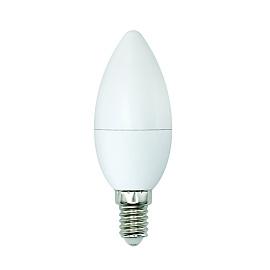 Лампа светодиодная 6 Вт E14 C37 3000-4000К 450Лм матовая 175-250В свеча Bicolor ( LED-C37-6W/WW+NW/E14/FR PLB01WH ) UL-00001570 Uniel