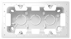 Монтаж короб для накл монт на 2 модуля, бел 2400752-030 Simon 24 Harmonie