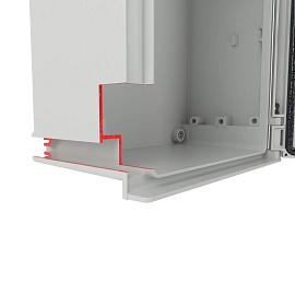 Шкаф навесной цельный из фибергласа без МП со сплошной дверью 500х400х200 (ВхШхГ) мм CN50542 DKC