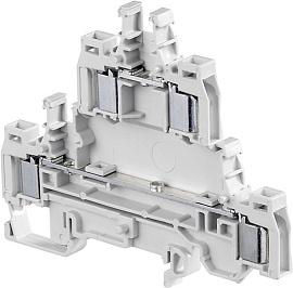 Клемма D1,5/6.D2.ADO ADO 1.5мм.кв. серая 1SNA199480R2600 TE Connectivity