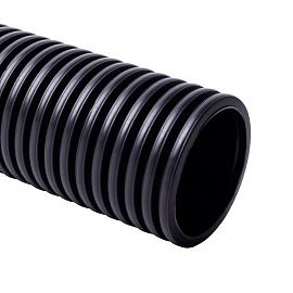 Труба двустенная гибкая черная с протяжкой и соединительной муфтой D=160мм KOPOFLEX KF 09160 (FA), в бухте 50 м KOPOS