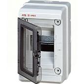 Шкаф EUROPA IP65 настенный 4М прозрачная дымчатая дверь 12744 ABB