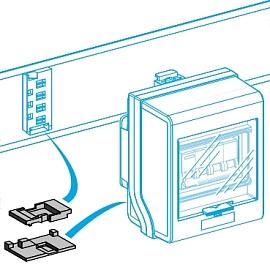 Устройство блокировки отводного блока розетки KNB160ZL10 Schneider Electric