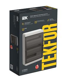 Бокс пластиковый КМПн-54 IP65 навесной TEKFOR черн. прозр. дверь 560х408х153 TF5-KP72-N-54-65-K03-K02 IEK