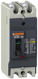 Выключатель автоматический EZC100 30кA 380В двухполюсный 2Т 50 A EZC100H2050 Systeme Electric