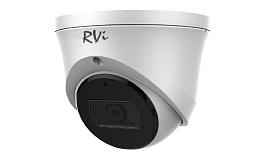 Видеокамера IP 2 Мп купольная. встр. микрофон, RVi-1NCE2176 (2.8) white