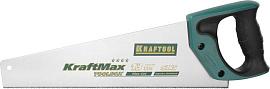 Ножовка (пила) "ToolBox-13" 350 мм, 13 TPI, специальный зуб, компактная, точный рез всех видов материалов,  KRAFTOOL 15227-35